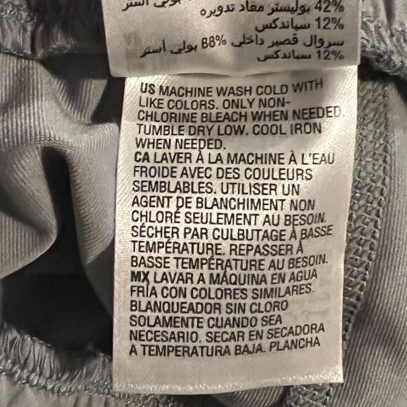 Ideology Women's Mid Grey Storm Woven Performance Shorts Plus Size XXL NWT - Picture 4 of 6